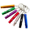 Aluminum Whistle Keychain